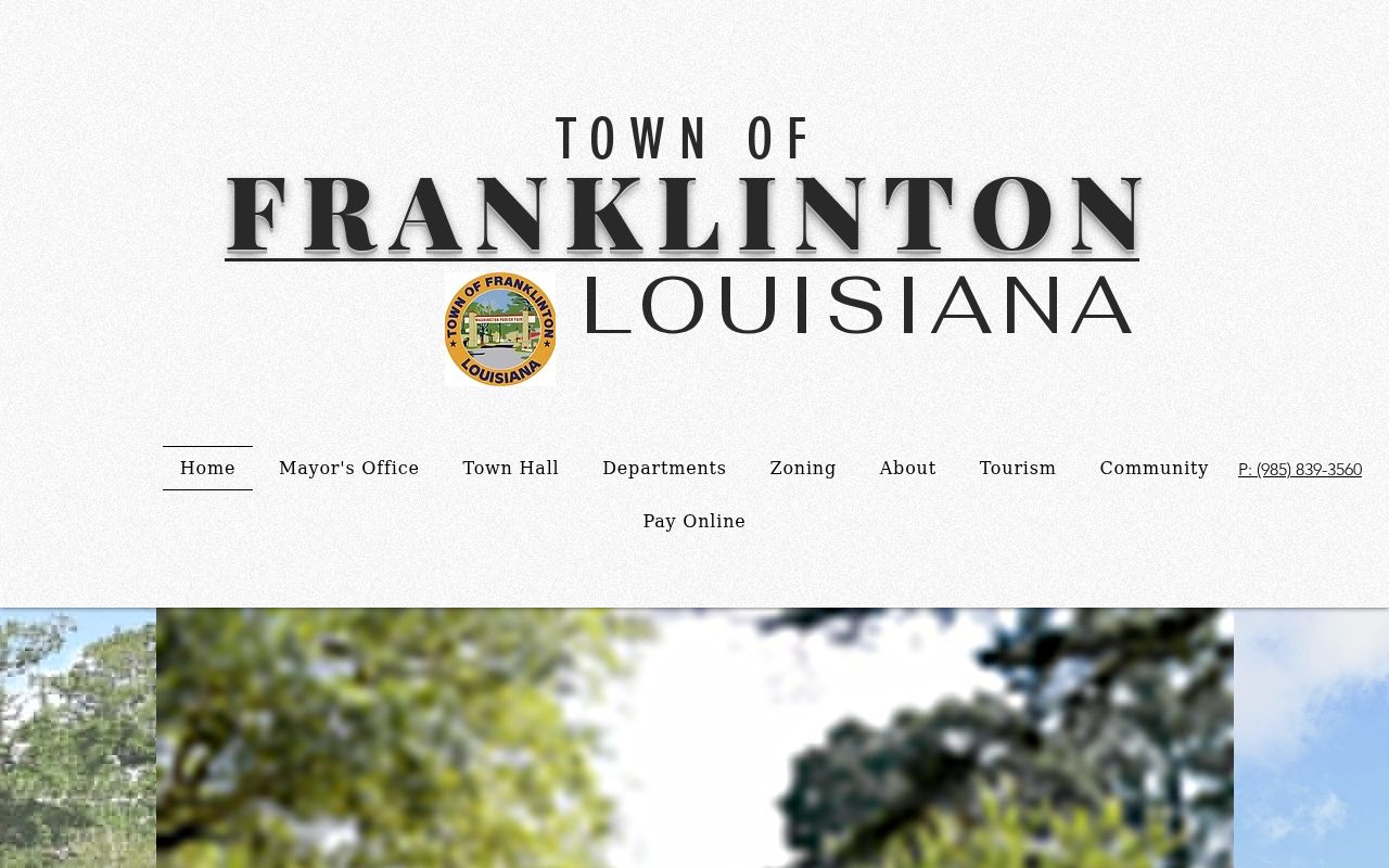 Franklinton court records and Town Hall setting