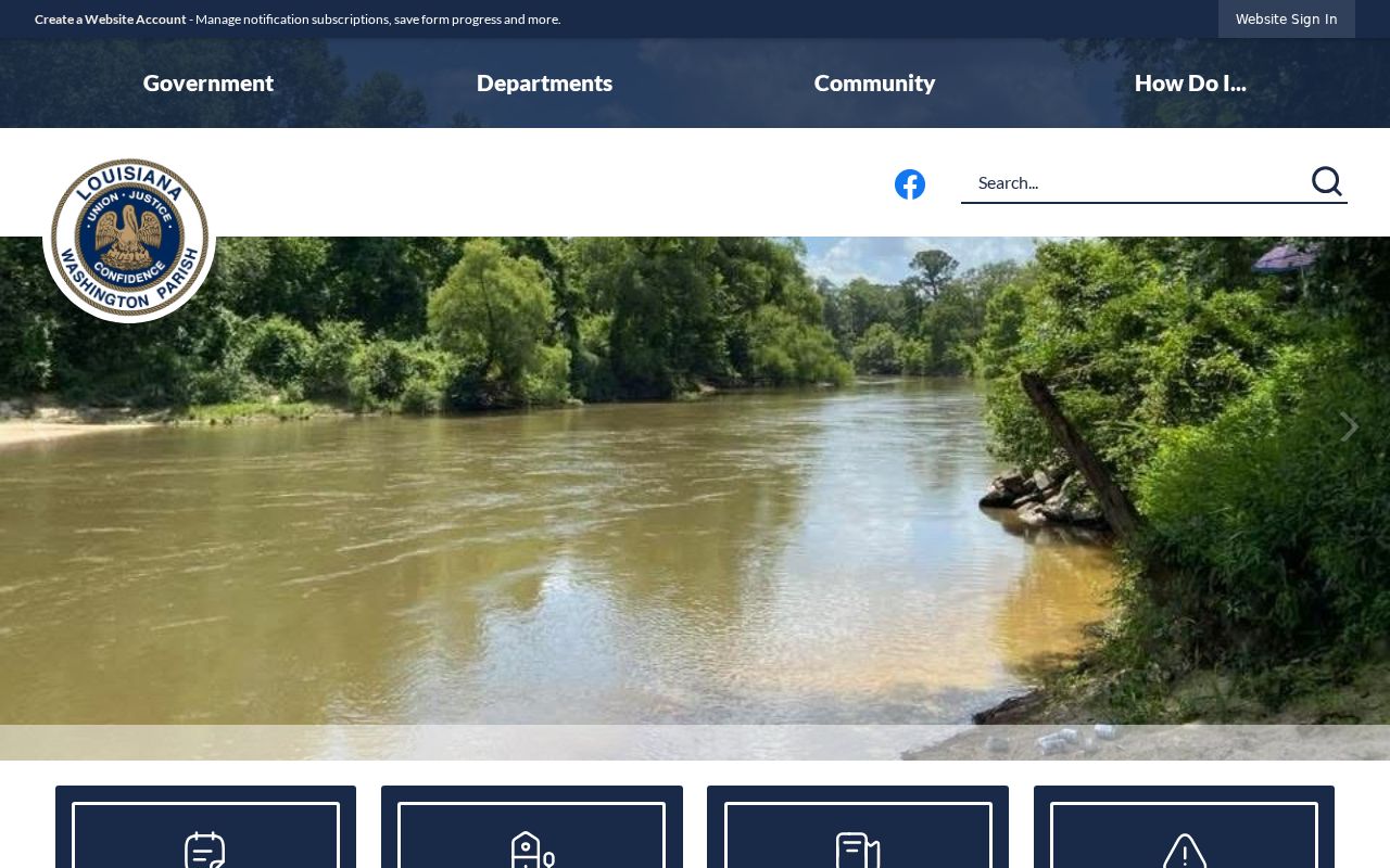 Washington Parish court docket parish government and courthouse information